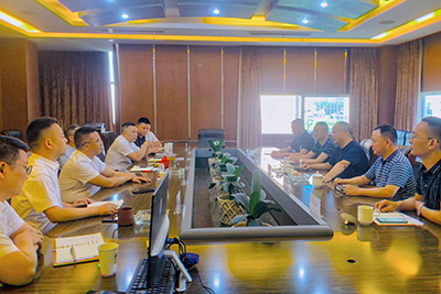 加强互换互学互鉴  集思广益同谋发展——巴运集团董事长陈斌一行到抖圈.为dU而生长运调研互换